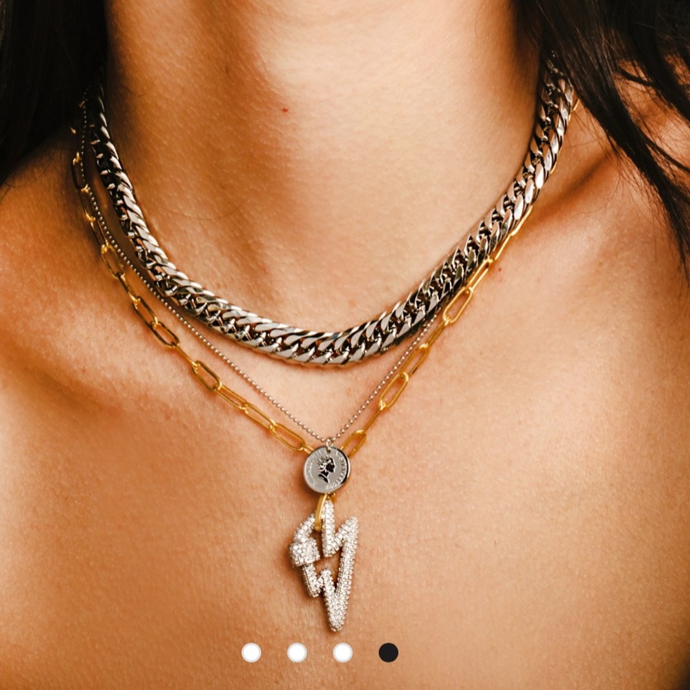 Artizan Lightening Set Layered Necklace